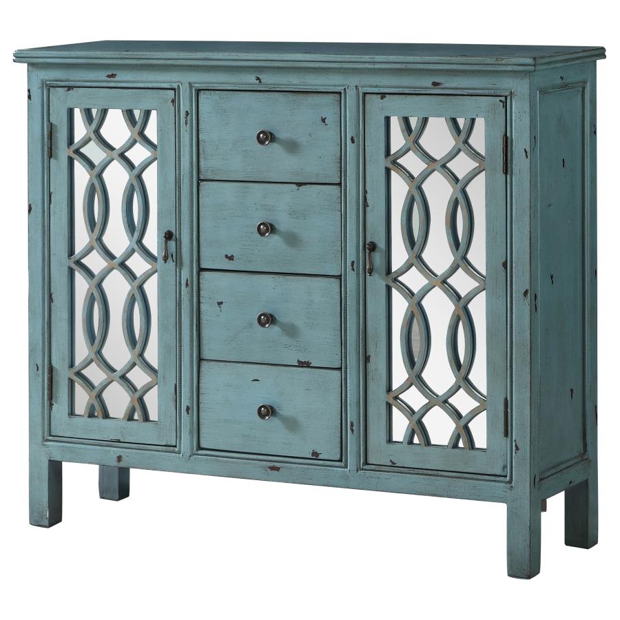 Rue Blue Accent Cabinet