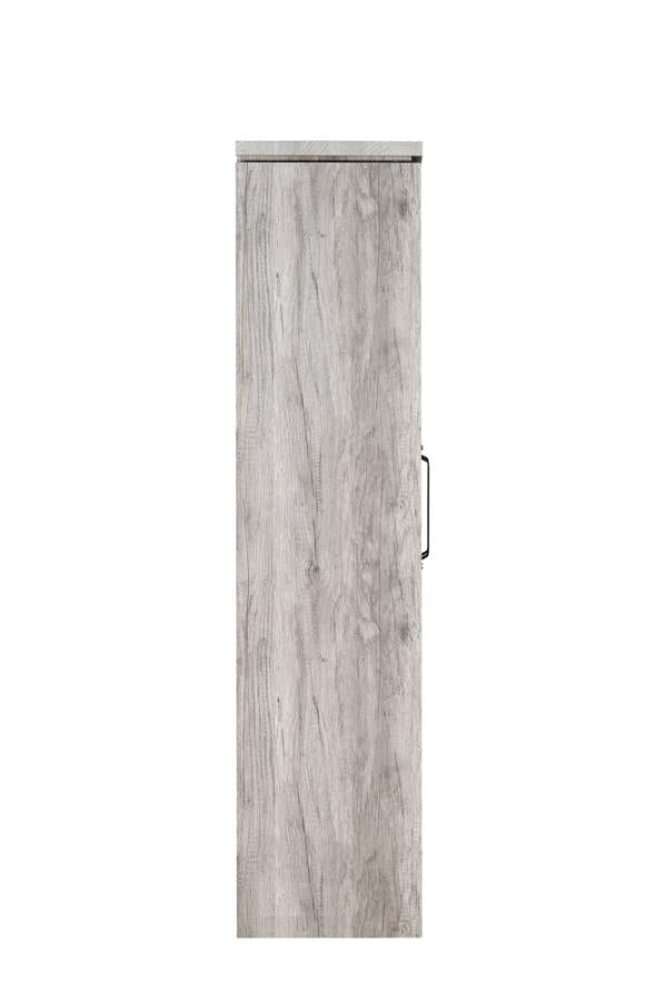 Alejo Grey Tall Accent Cabinet