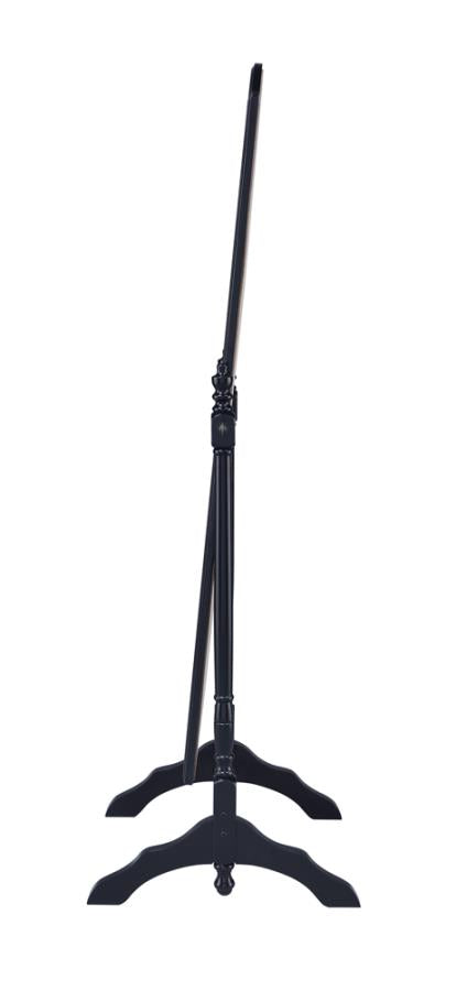 Cabot Black Cheval Mirror
