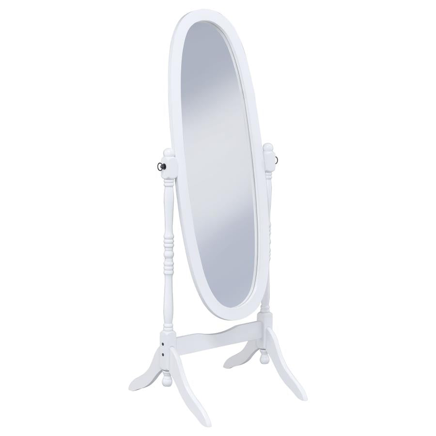 Foyet White Cheval Mirror