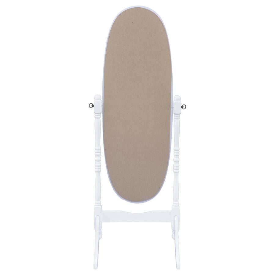 Foyet White Cheval Mirror
