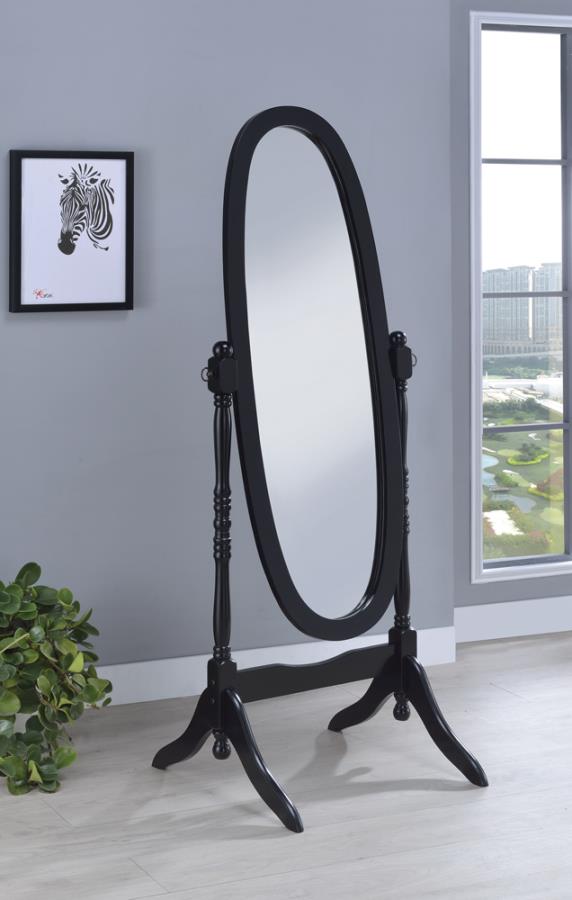 Foyet Black Cheval Mirror