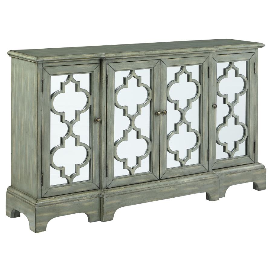Erigeron Grey Accent Cabinet