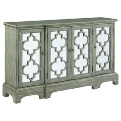 Erigeron Grey Accent Cabinet