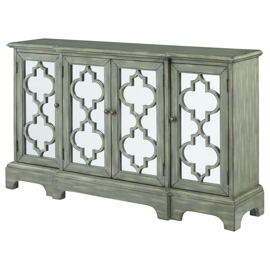 Erigeron Grey Accent Cabinet