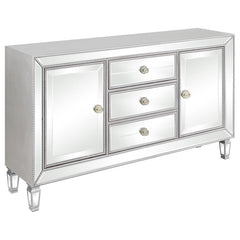 Leticia Silver Accent Cabinet