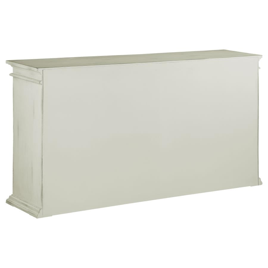 Kiara White Accent Cabinet