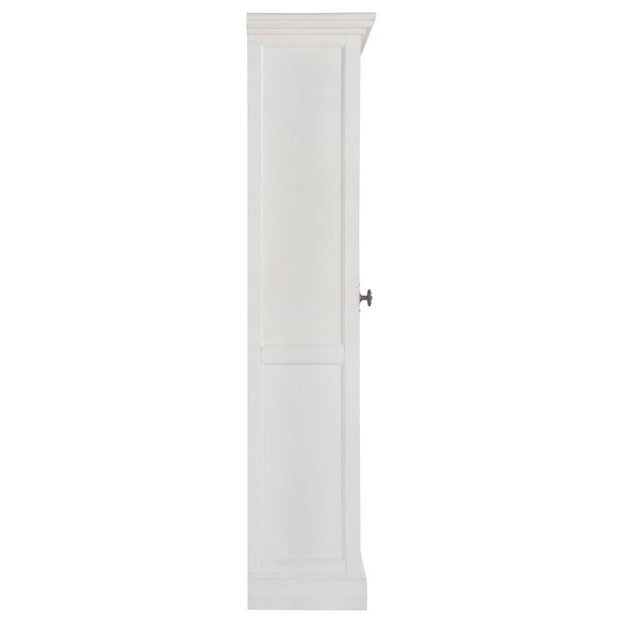 Tammi White Tall Accent Cabinet