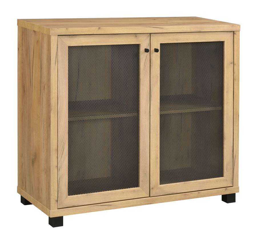 Mchale Brown Accent Cabinet