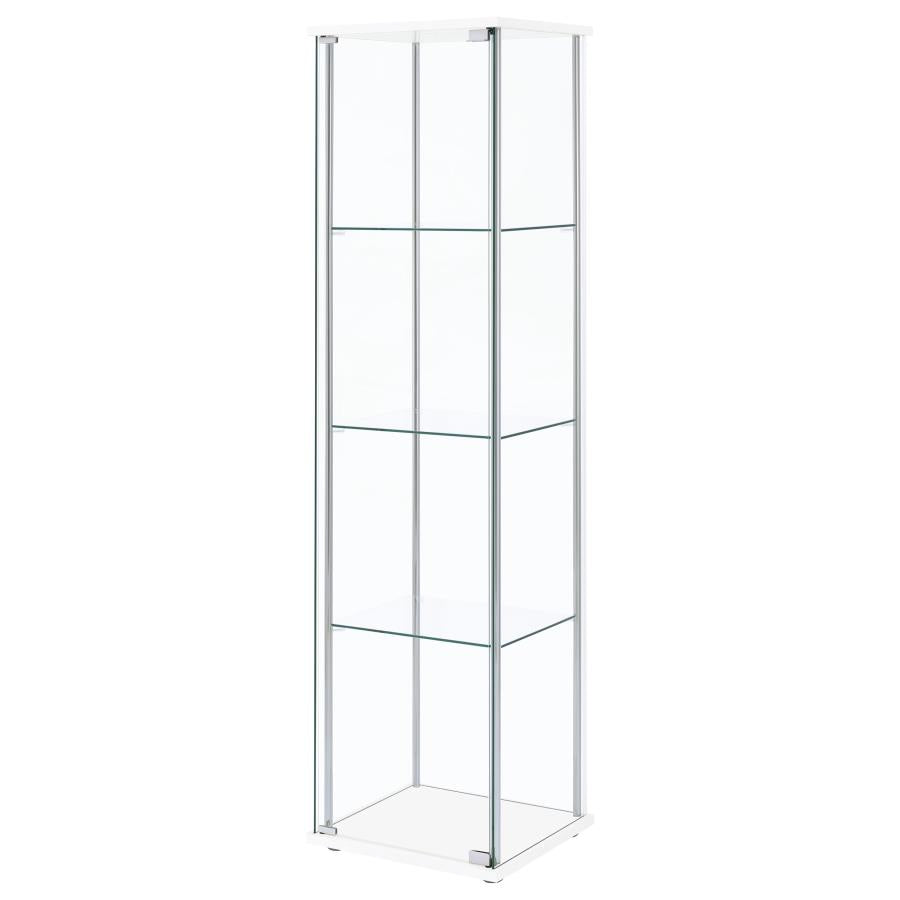 Bellatrix White Curio Cabinet