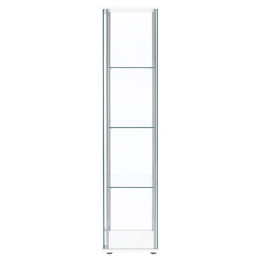 Bellatrix White Curio Cabinet