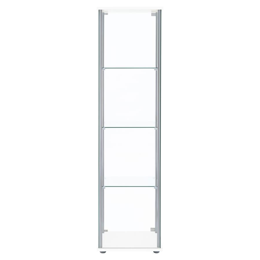Bellatrix White Curio Cabinet