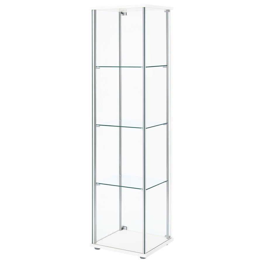 Bellatrix White Curio Cabinet