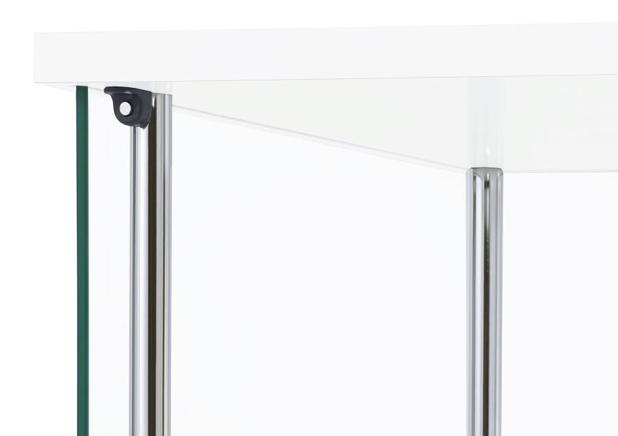 Bellatrix White Curio Cabinet