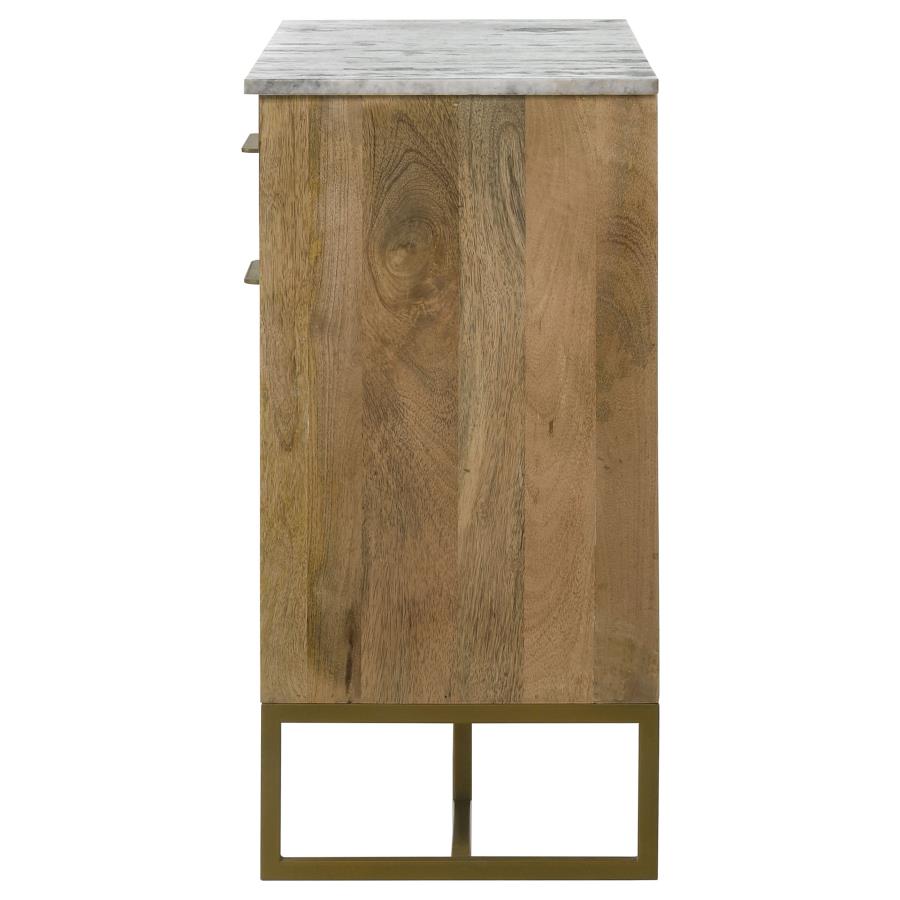 Keaton Brown Accent Cabinet
