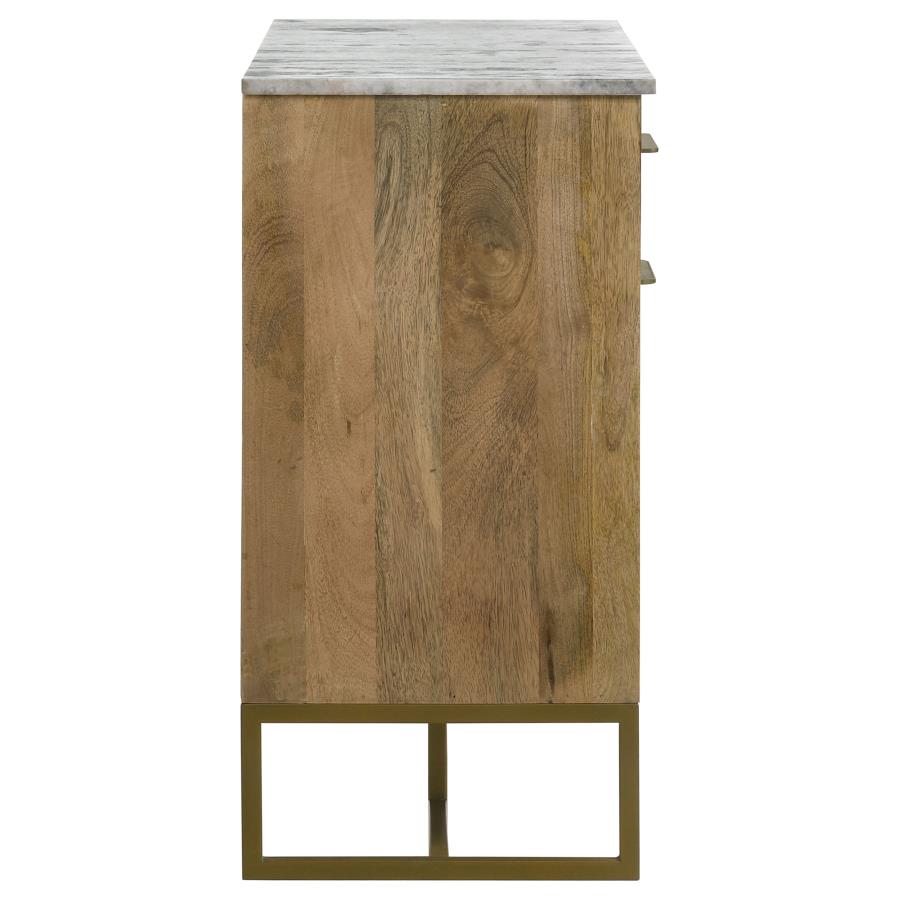 Keaton Brown Accent Cabinet