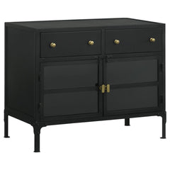 Sadler Black Accent Cabinet