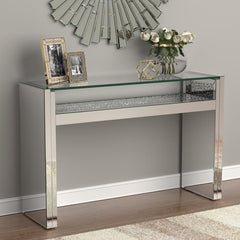 Edna Silver Console Table