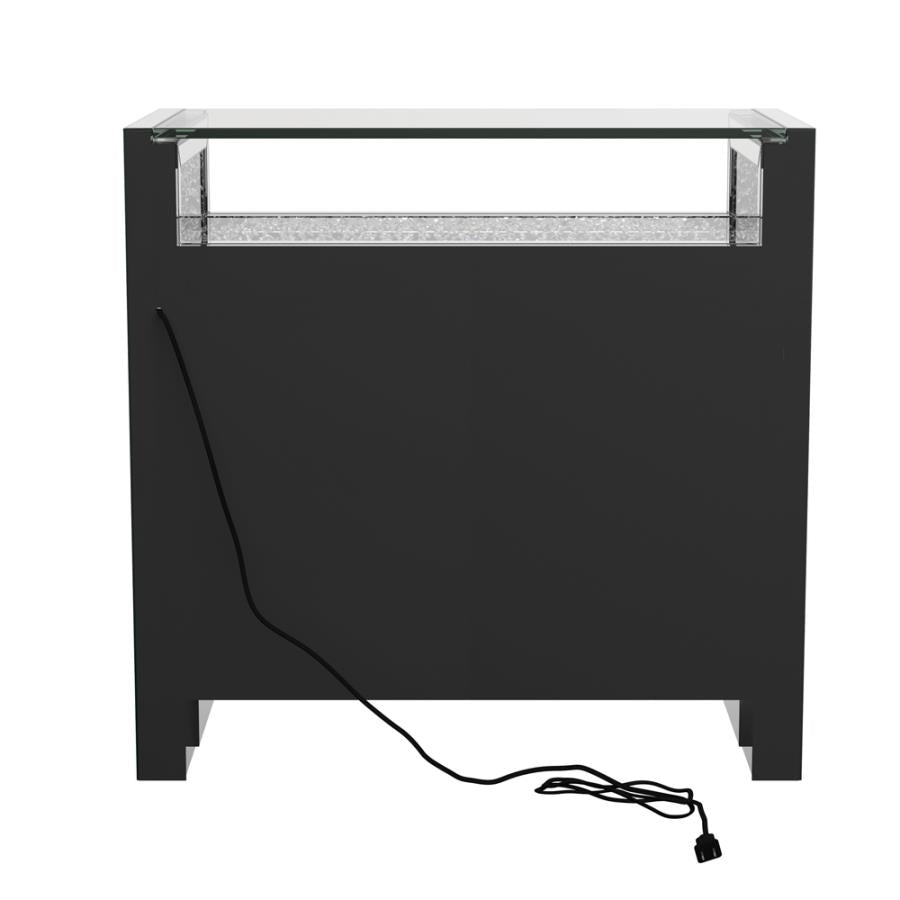 Betsey Silver Accent Cabinet