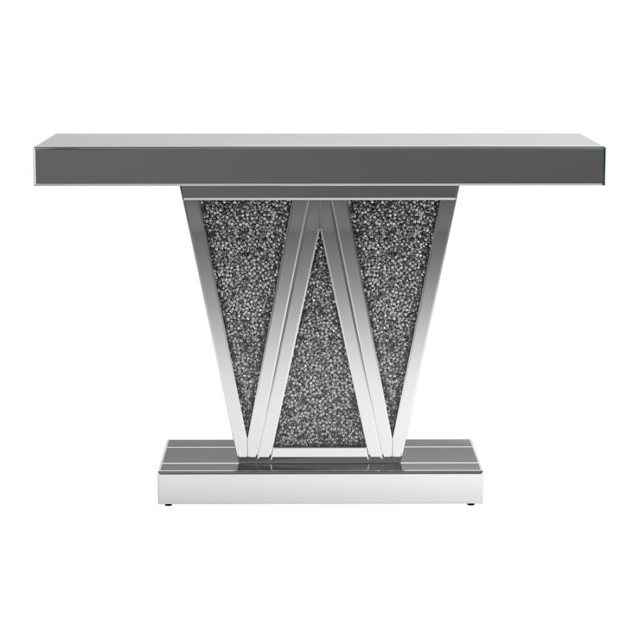 Crocus Silver Console Table