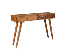 Lotus Brown Console Table