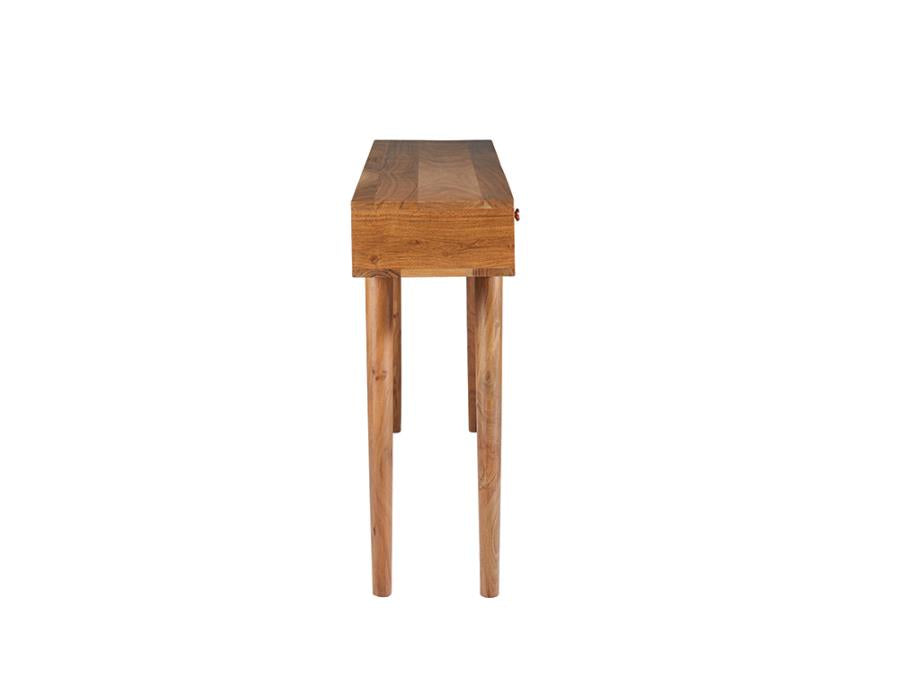 Lotus Brown Console Table