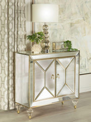Lupin Silver Accent Cabinet