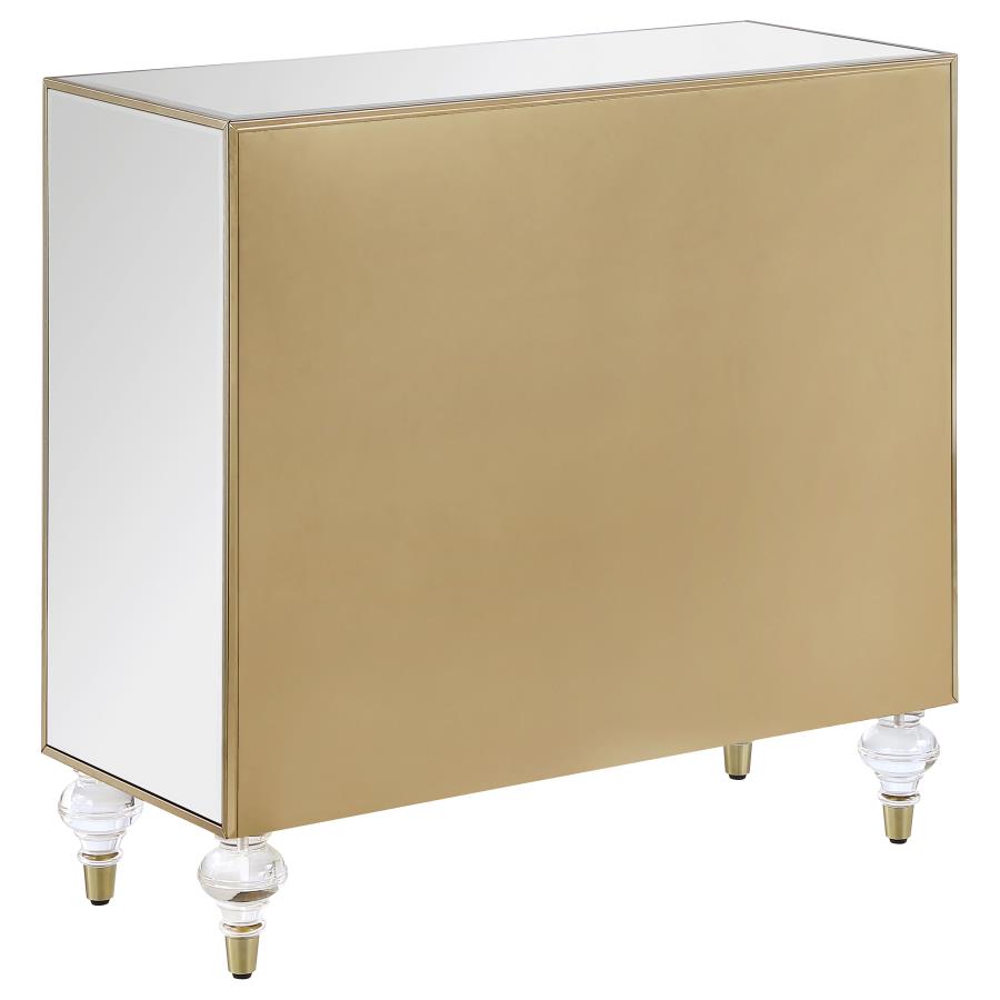 Lupin Silver Accent Cabinet