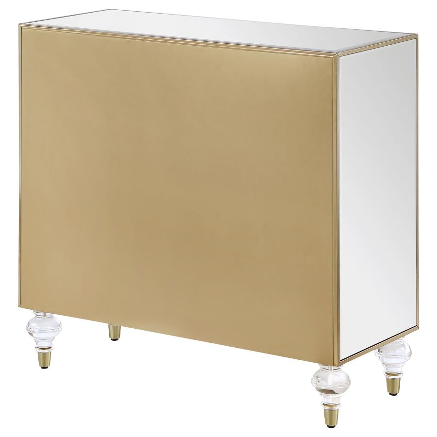 Lupin Silver Accent Cabinet
