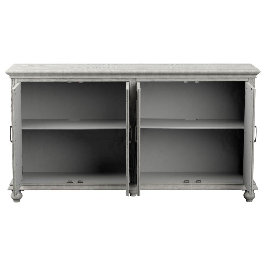 Melanie Grey Accent Cabinet