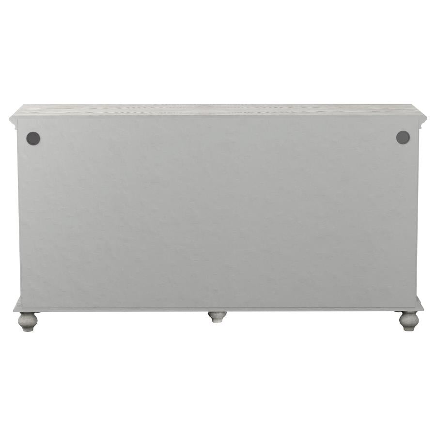 Melanie Grey Accent Cabinet