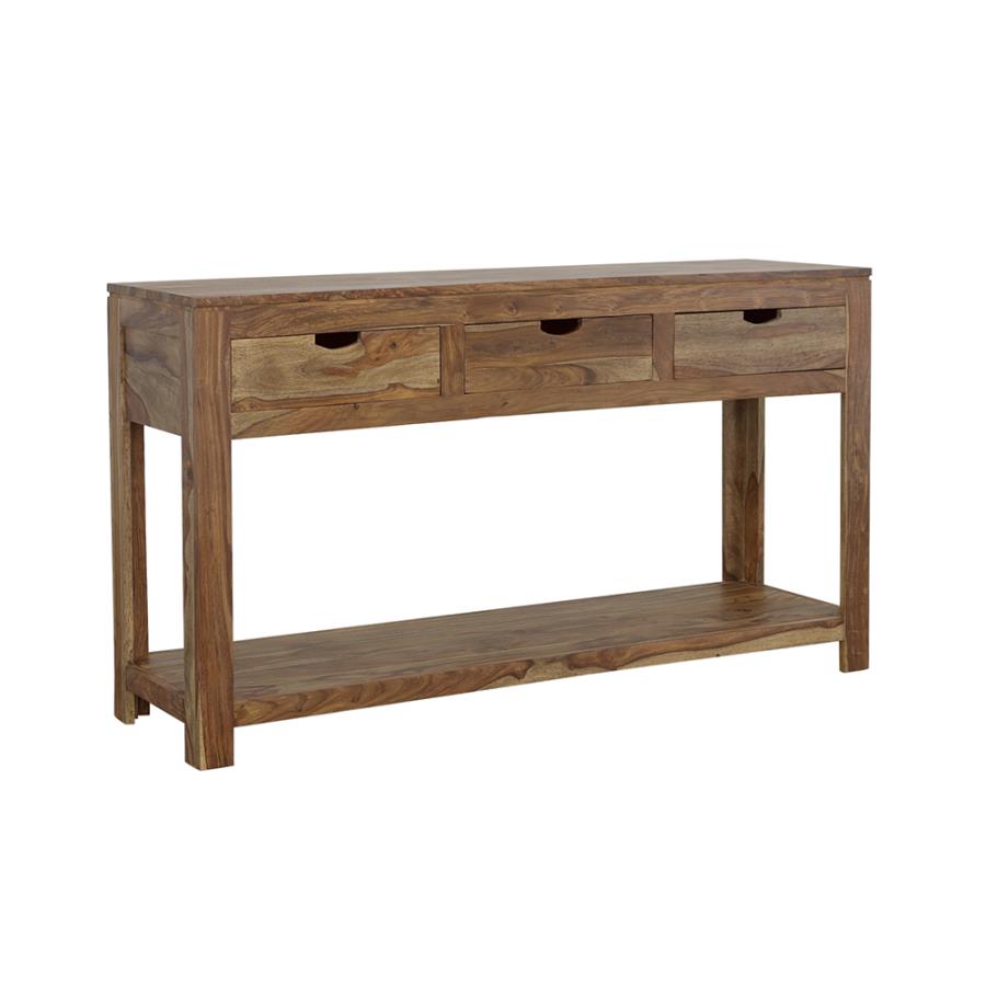 Esther Brown Console Table
