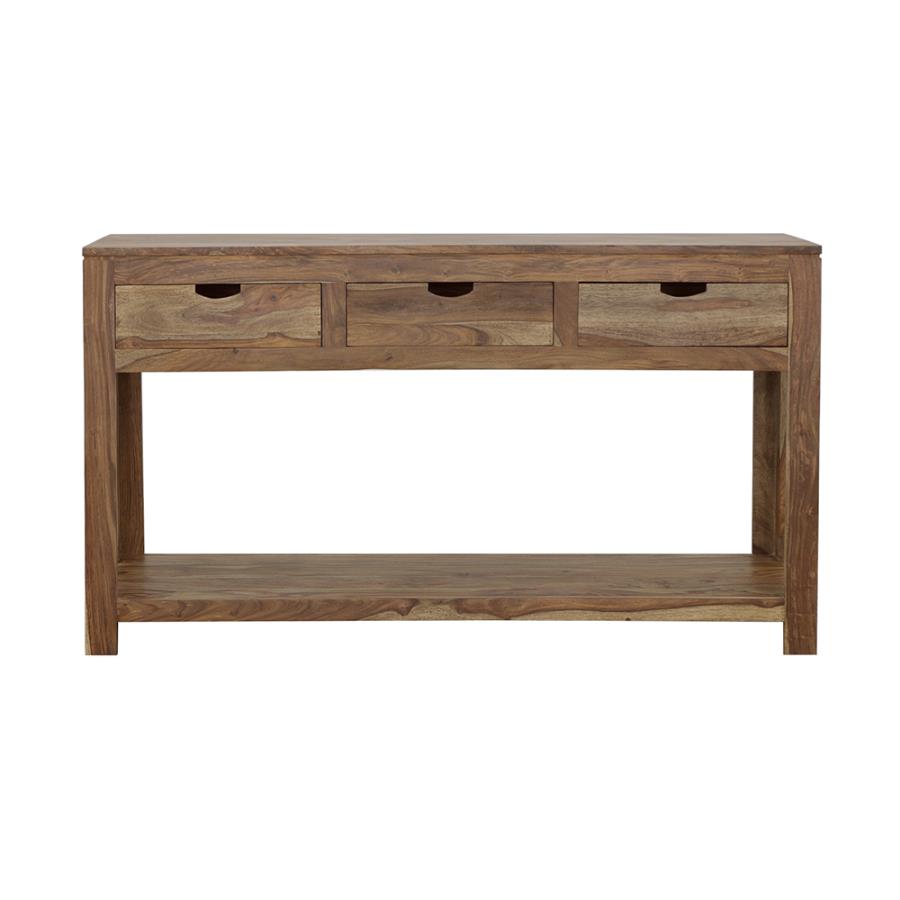 Esther Brown Console Table