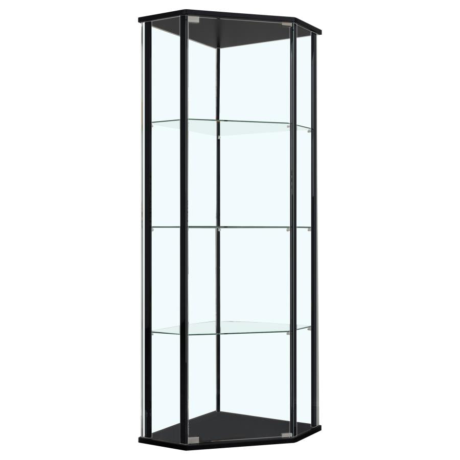 Zenobia Black Curio Cabinet