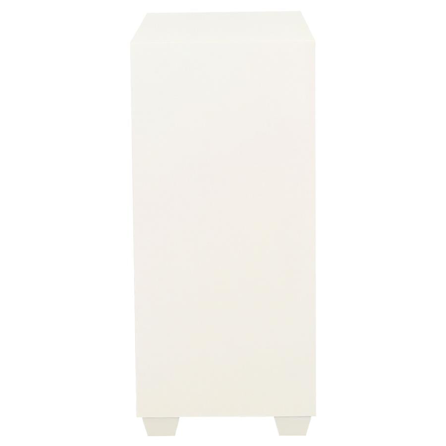 Belinda White Accent Cabinet