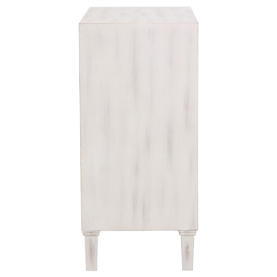 Clarkia White Accent Cabinet