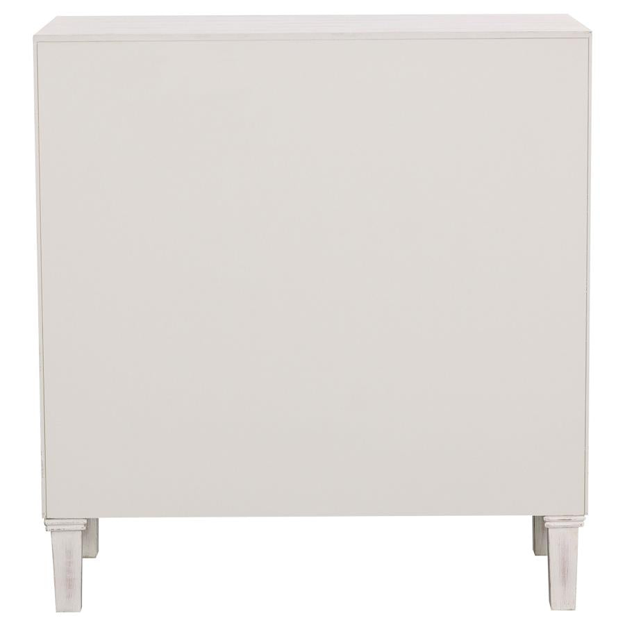 Clarkia White Accent Cabinet