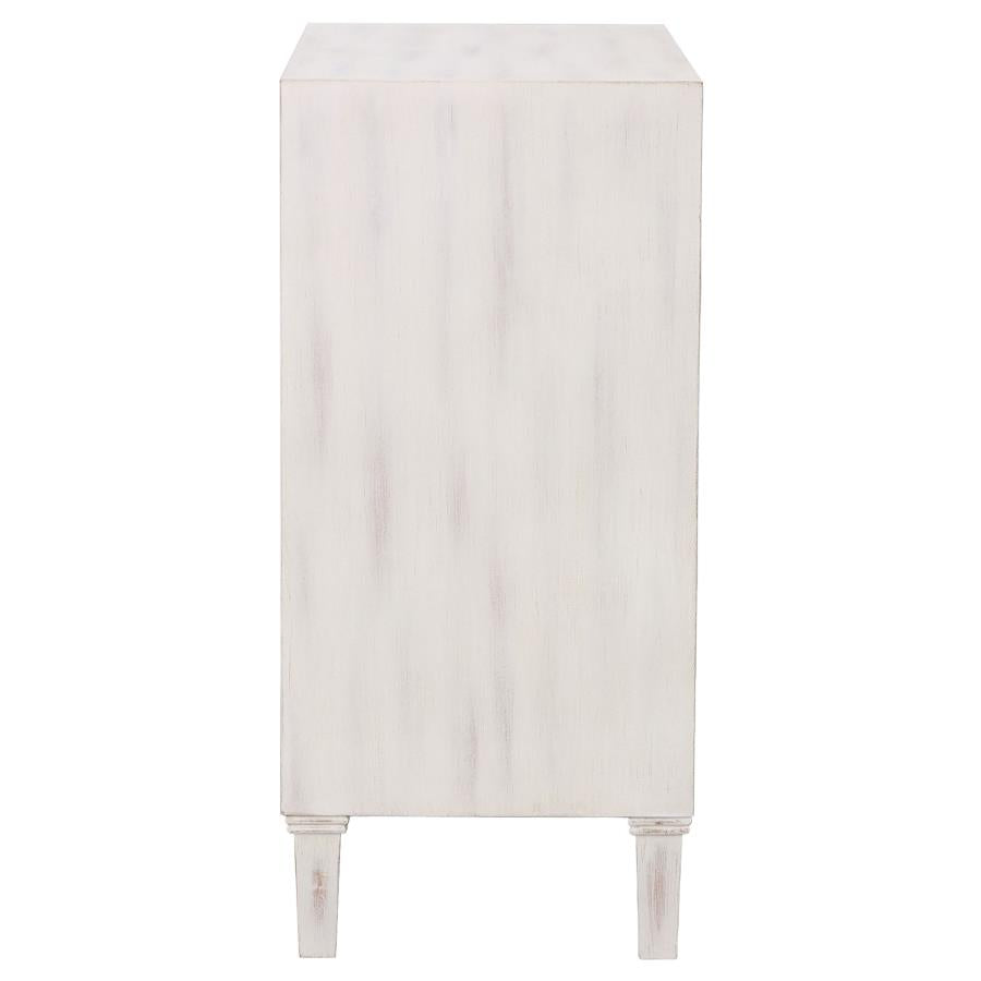 Clarkia White Accent Cabinet