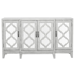 Mckellen White Accent Cabinet