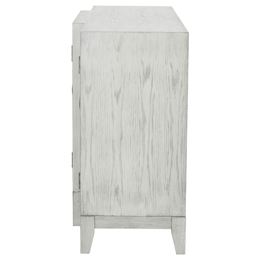 Mckellen White Accent Cabinet