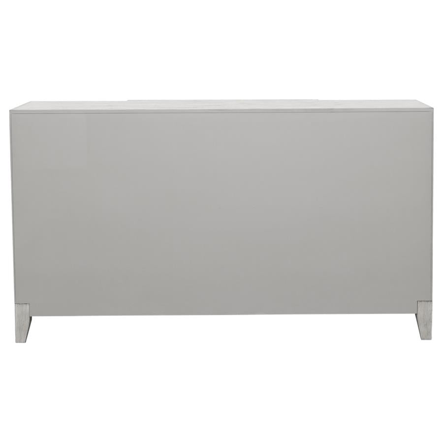 Mckellen White Accent Cabinet