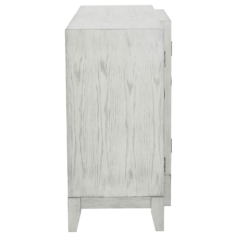 Mckellen White Accent Cabinet