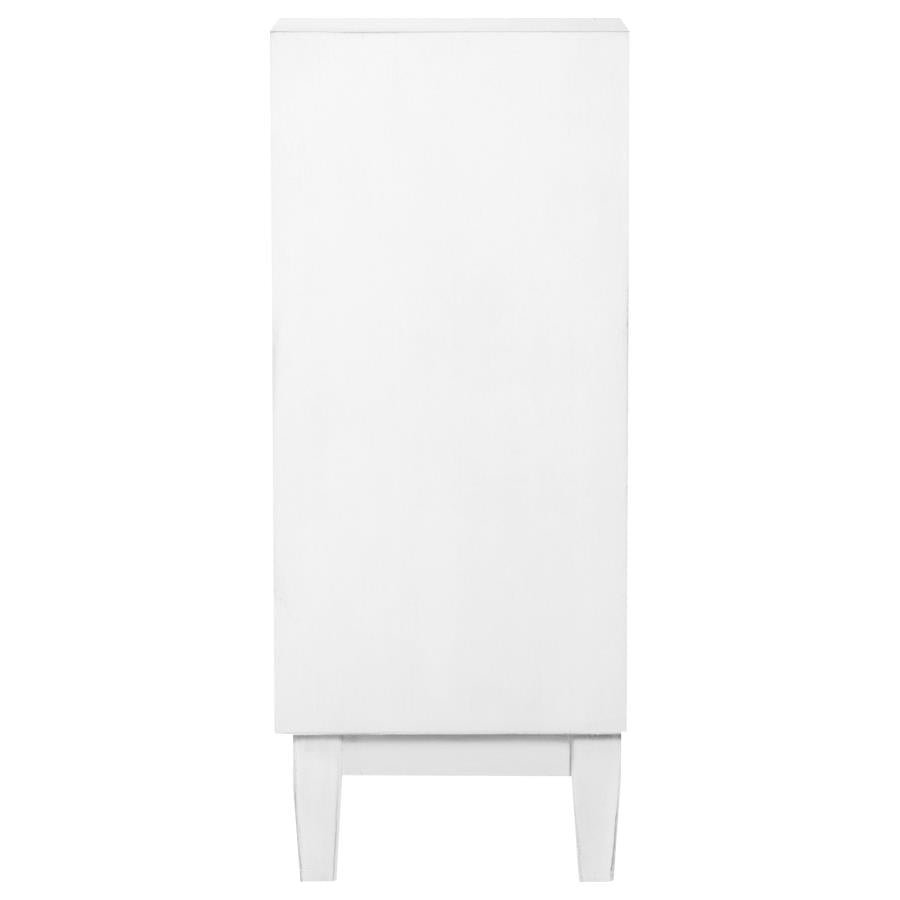 Gambon White Accent Cabinet