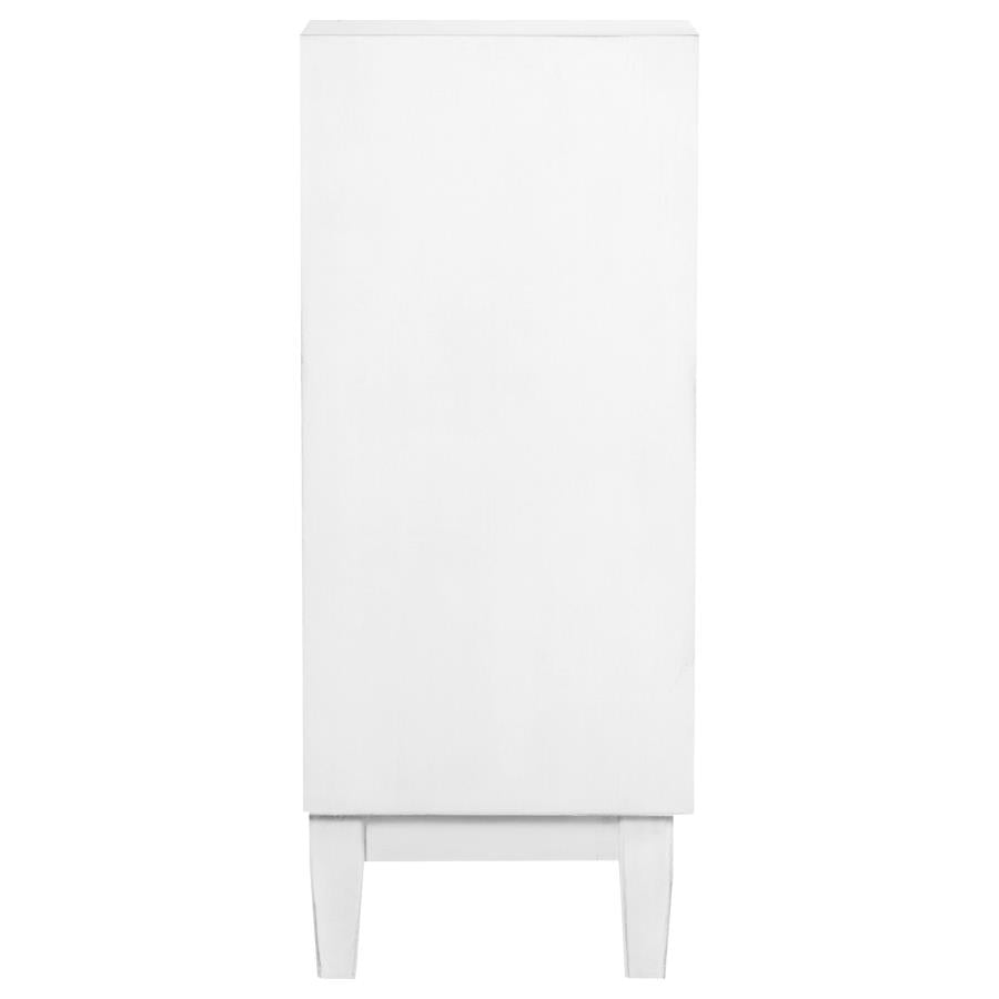 Gambon White Accent Cabinet