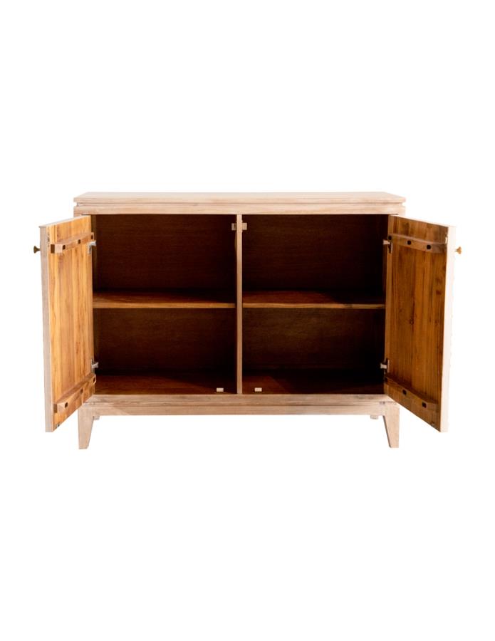 Eberto Brown Accent Cabinet