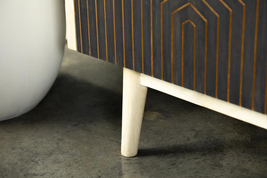 Ixora Black Accent Cabinet