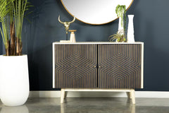 Ixora Black Accent Cabinet