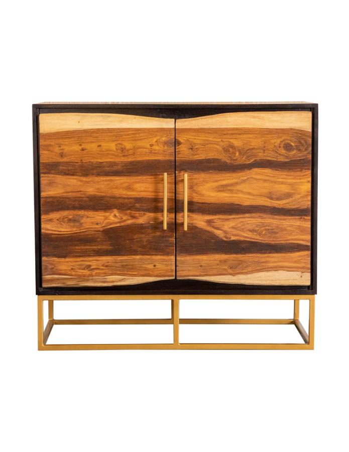 Zara Brown Accent Cabinet