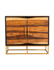 Zara Brown Accent Cabinet