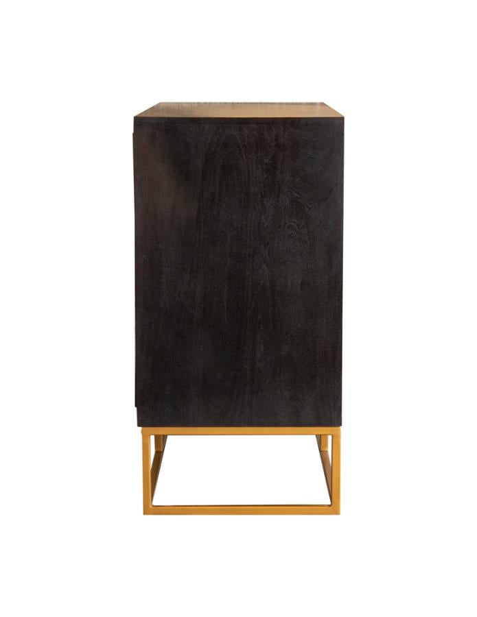 Zara Brown Accent Cabinet